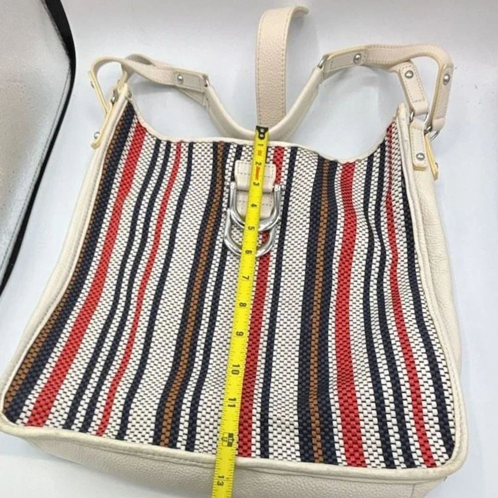 Sam Edelman Meryl Striped Woven Hobo Bag
